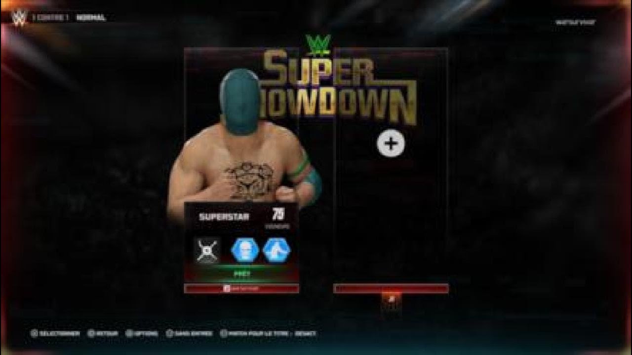 WWE 2K25 PS5 trophée Essor aléatoire