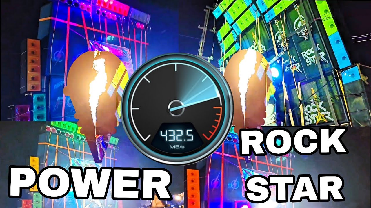 POWER MUSIC 🥵 🆚 ROCK STAR MUSIC 😎      ☠️ ফেস টু ফেস 😈 মারাত্মক কম্পিটিশন 2026❗#powermusic #rockstar