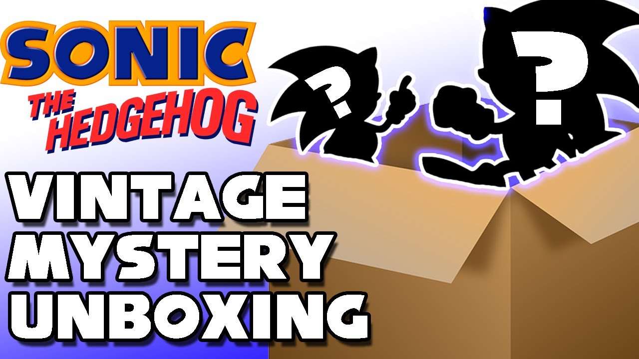 Unboxing A Bunch of VERY RARE Vintage Sonic Goodies