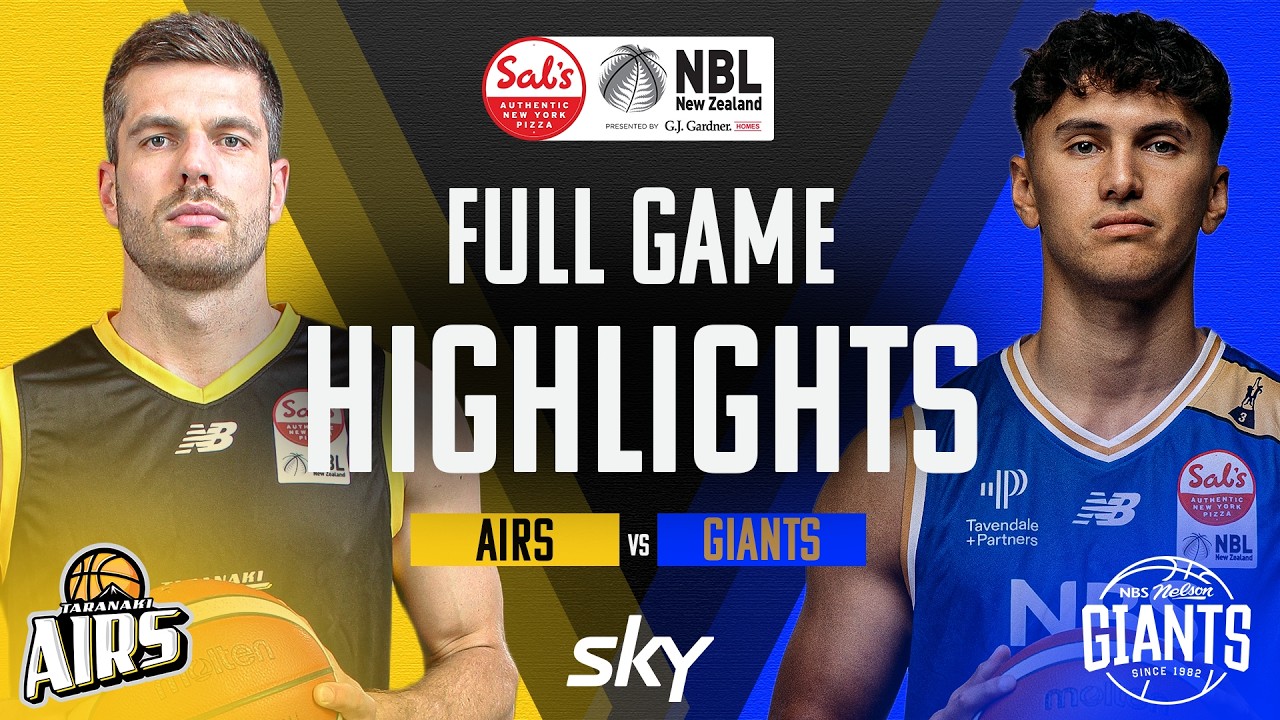 Taranaki Airs vs. Nelson Giants - Game Highlights