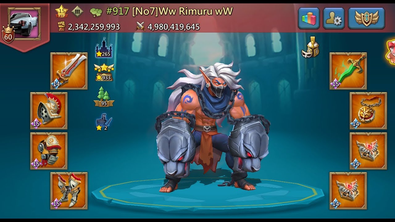Rally trap leaderless vs kvk (5rallies) - Lords mobile