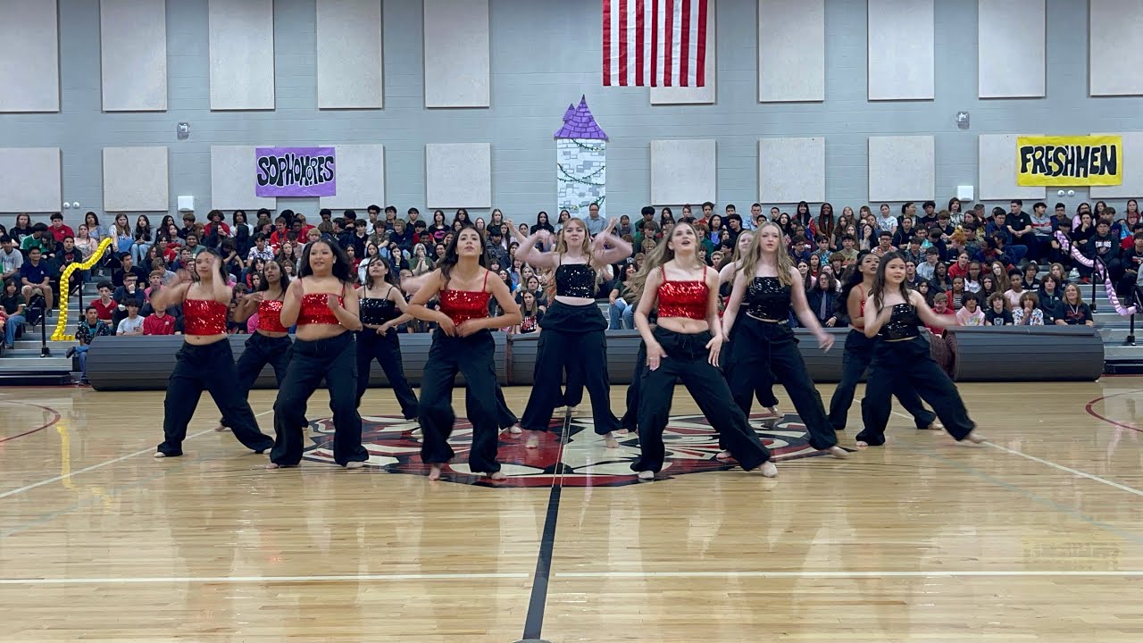 HS Spring Assembly 2024 - Varsity Dance Team performance