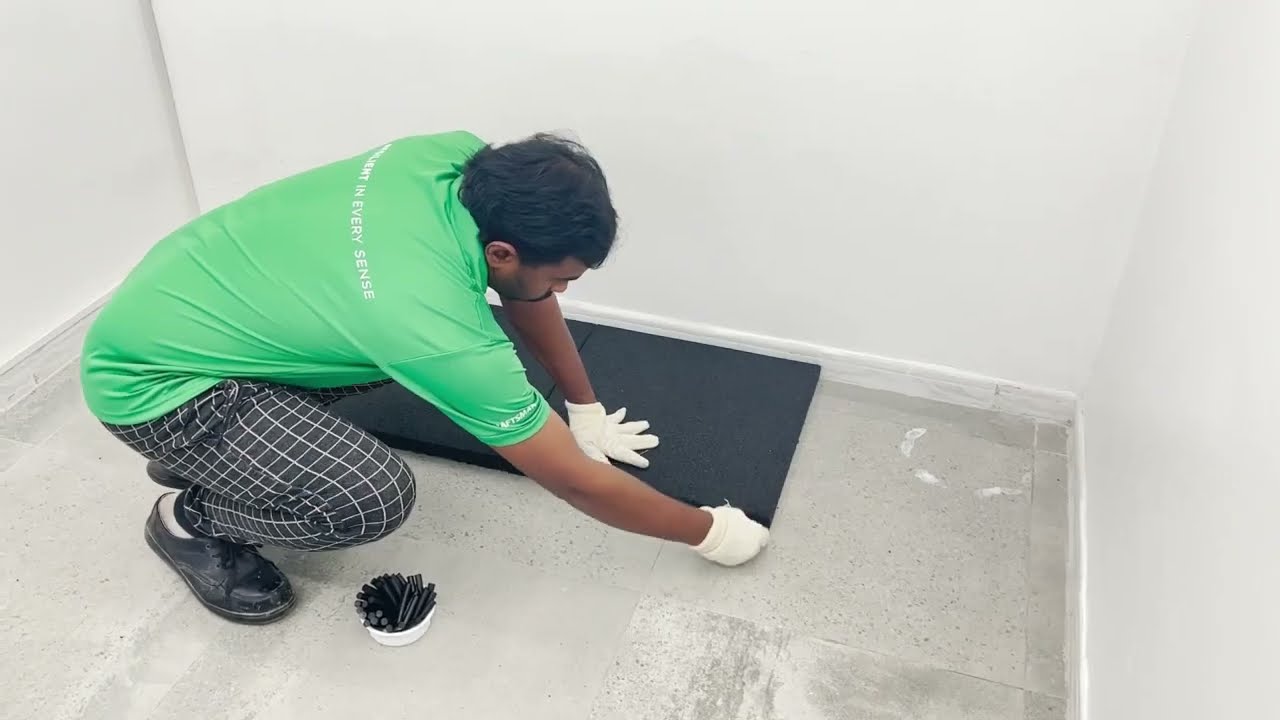 DIY Tile Care - Rubber Flooring Installation Guide