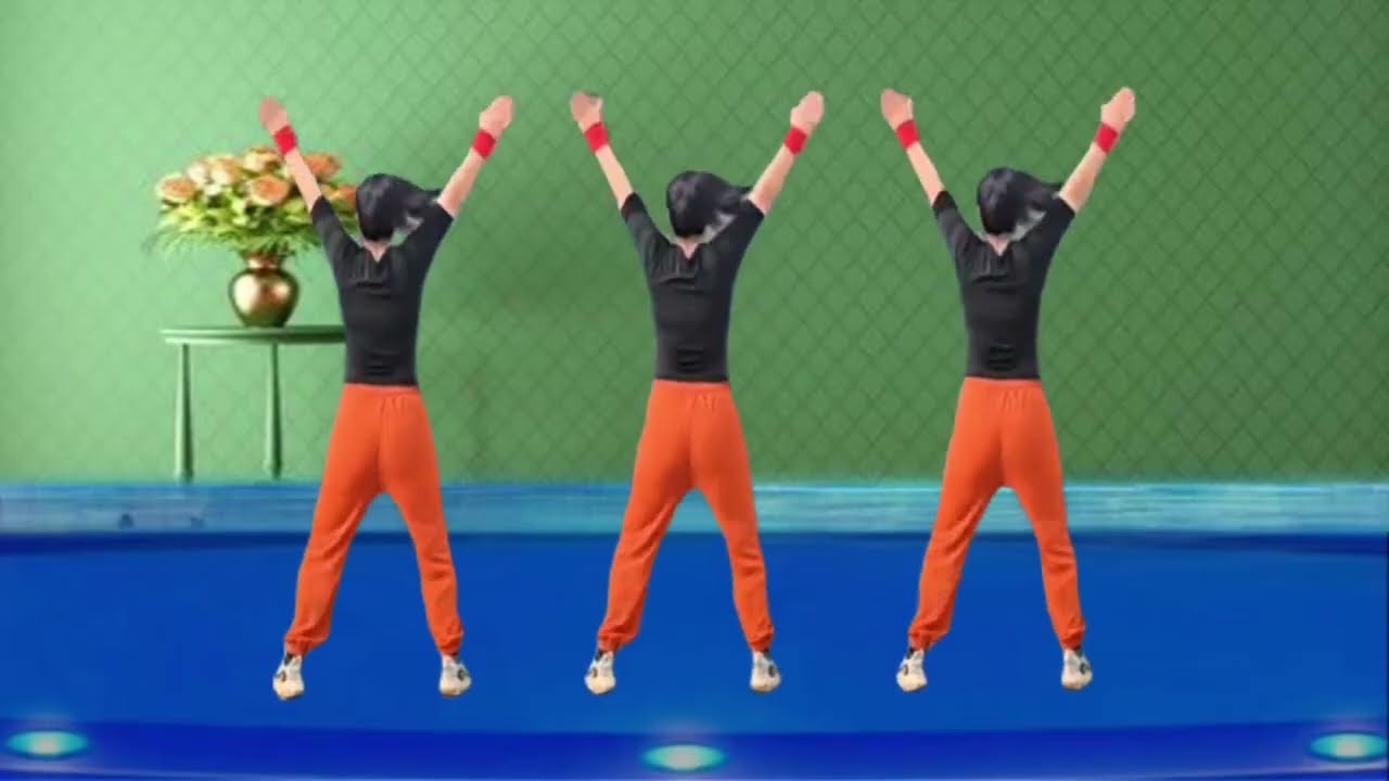 有氧健身操完整版跟练《还在唐古拉》早晚半小时再大的肚子也能瘦