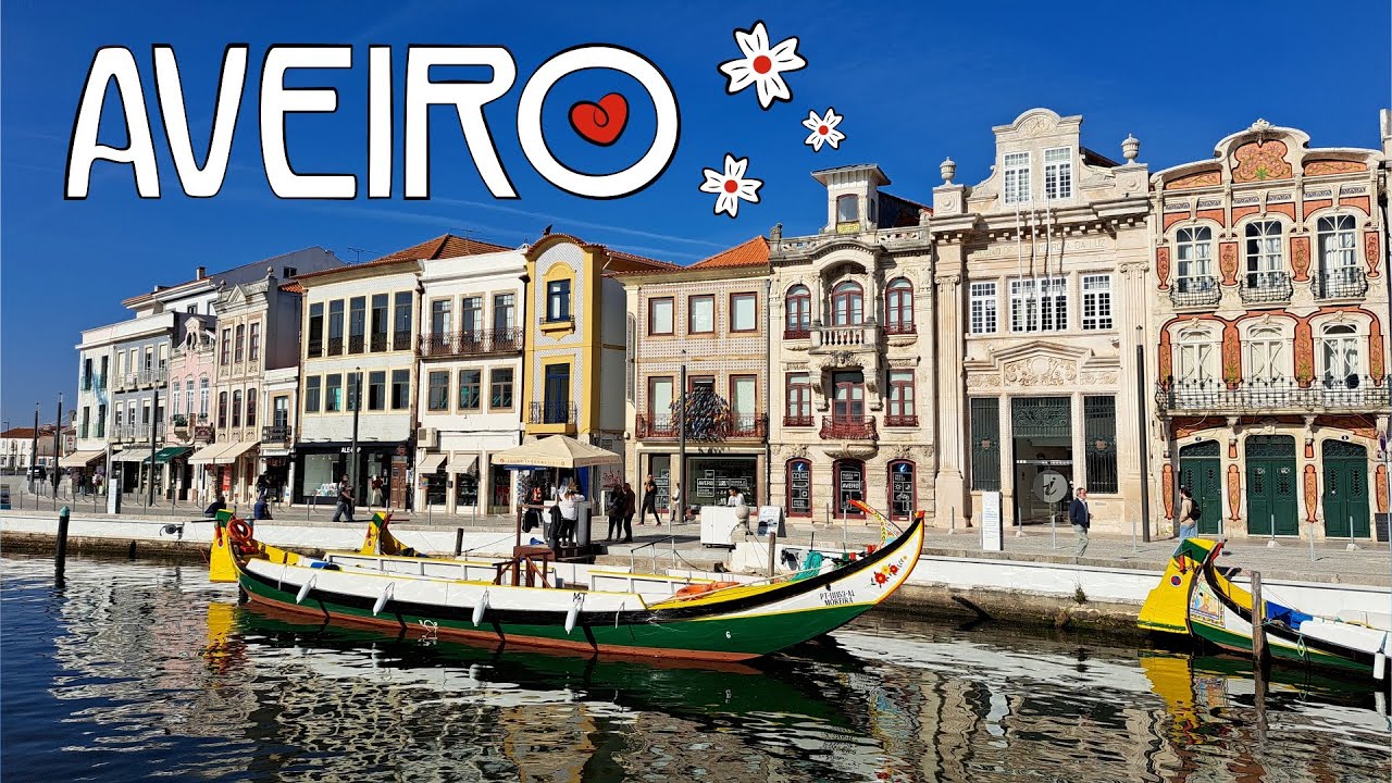 Moliceiro boat ride in Aveiro, Portugal in February 2024