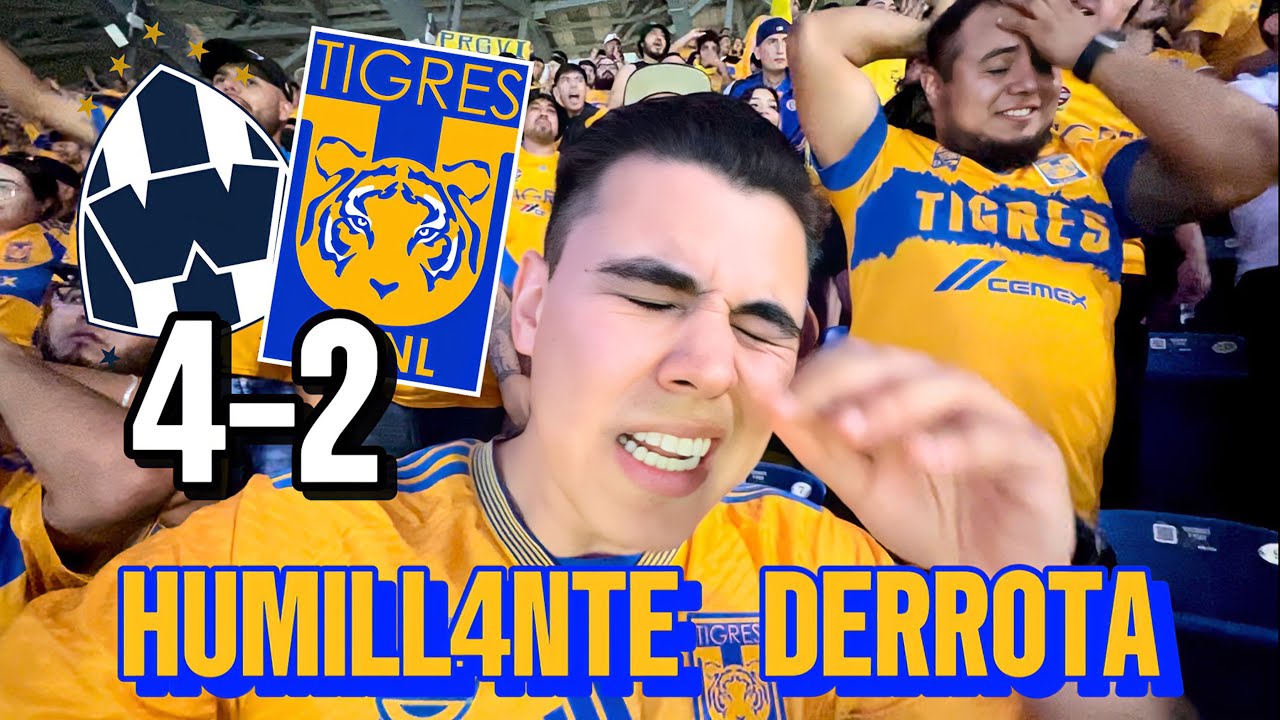HUMILLADOS POR MONTERREY 🐧 | RAYADOS VS TIGRES | CLÁSICO REGIO 139 | LIGA MX J12 AP2024 | REACCIÓN