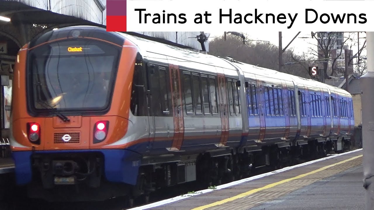 Greater Anglia And London Overground Trains At Hackney Downs
