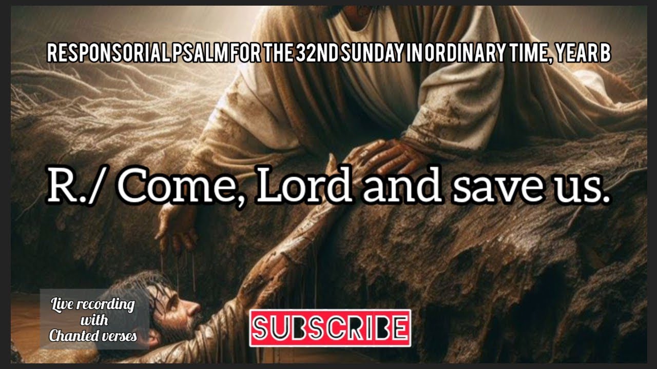 Come, Lord and save us | @FiliksAzi | #psalm #responsorialpsalm #ordinarytime #foryou #chanting