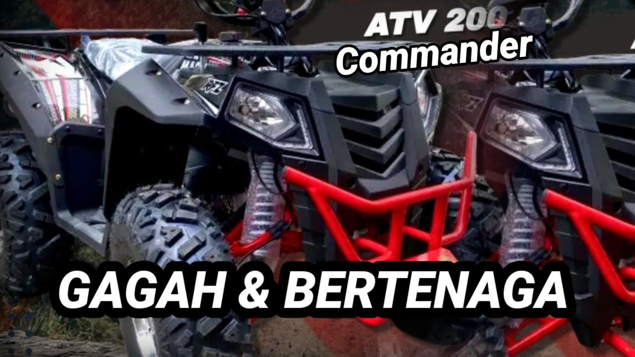 ATV 200 COMMANDER: МОЩНЫЙ И ЭФФЕКТИВНЫЙ