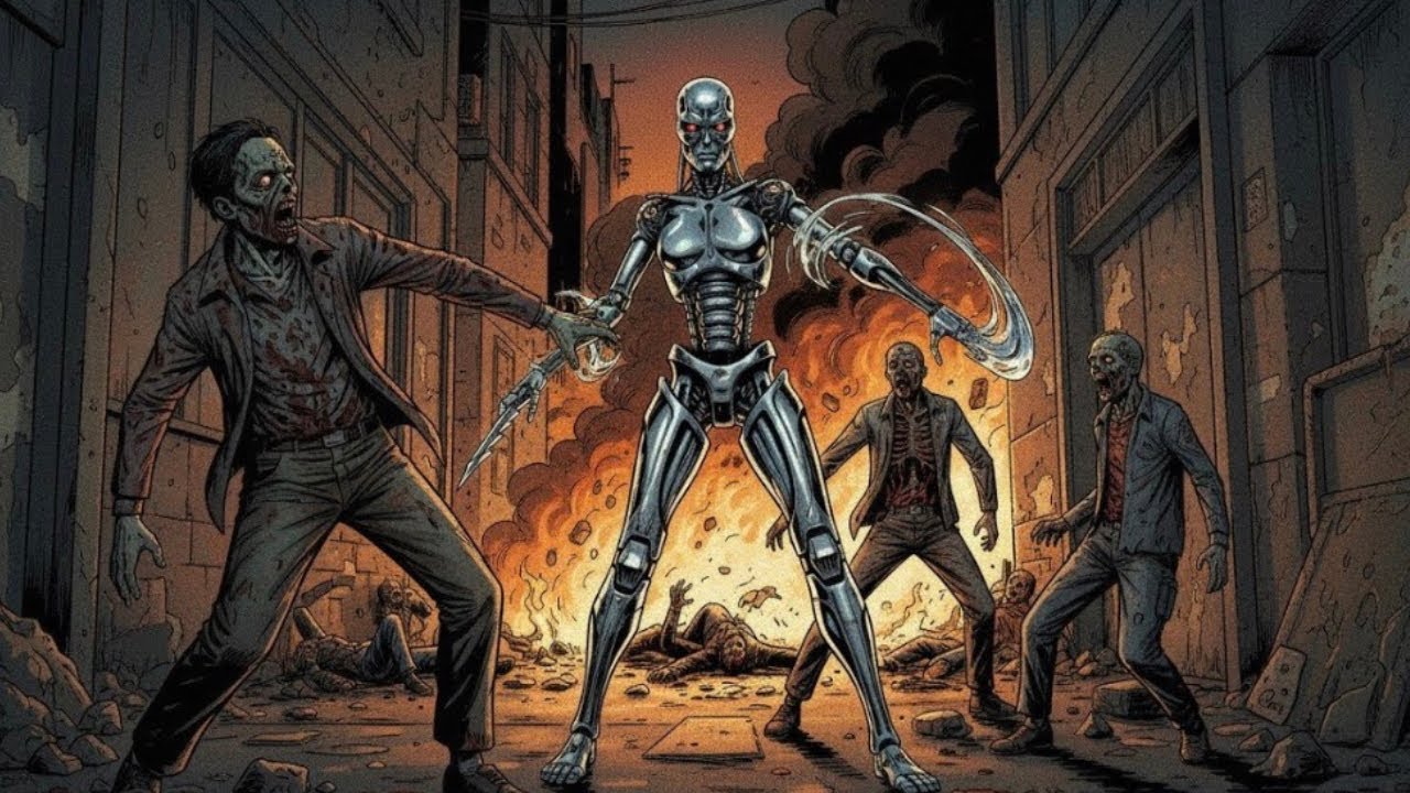 Terminator T-X Enters Resident Evil?