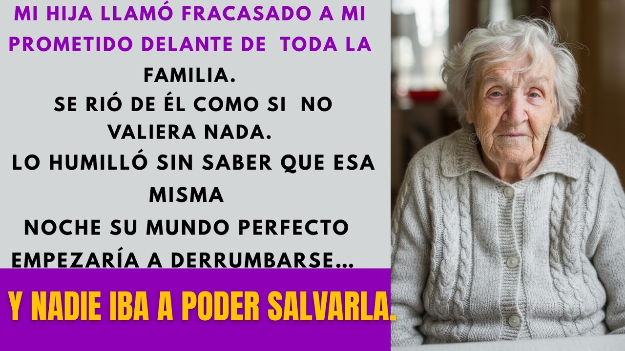 ELLA LLAMÓ A MI PROMETIDO UN FRACASO DELANTE DE TODOS… Y TERMINÓ LLORANDO ANTES DEL POSTRE...EL....