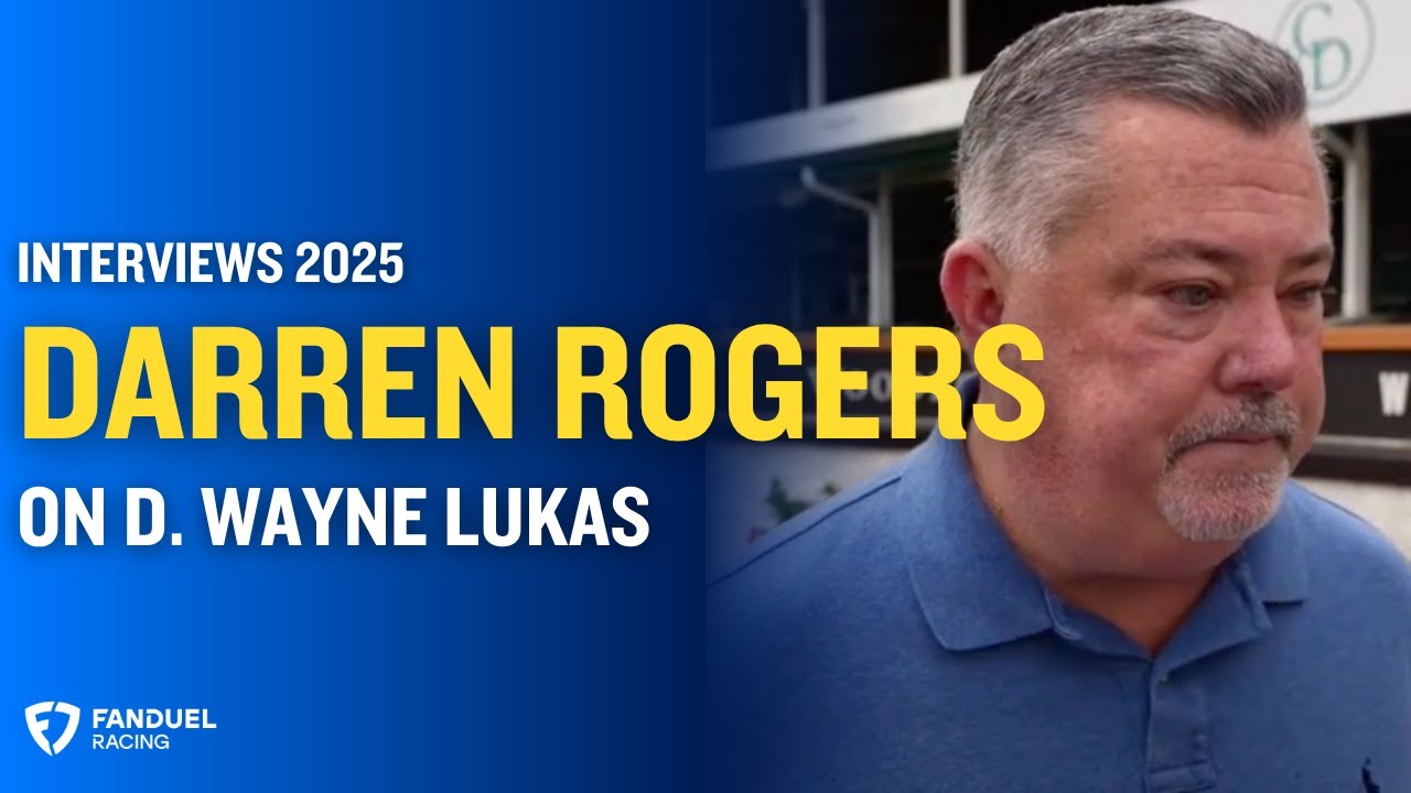 Darren Rogers of Churchill Downs speaks about the loss of D Wayne Lukas
