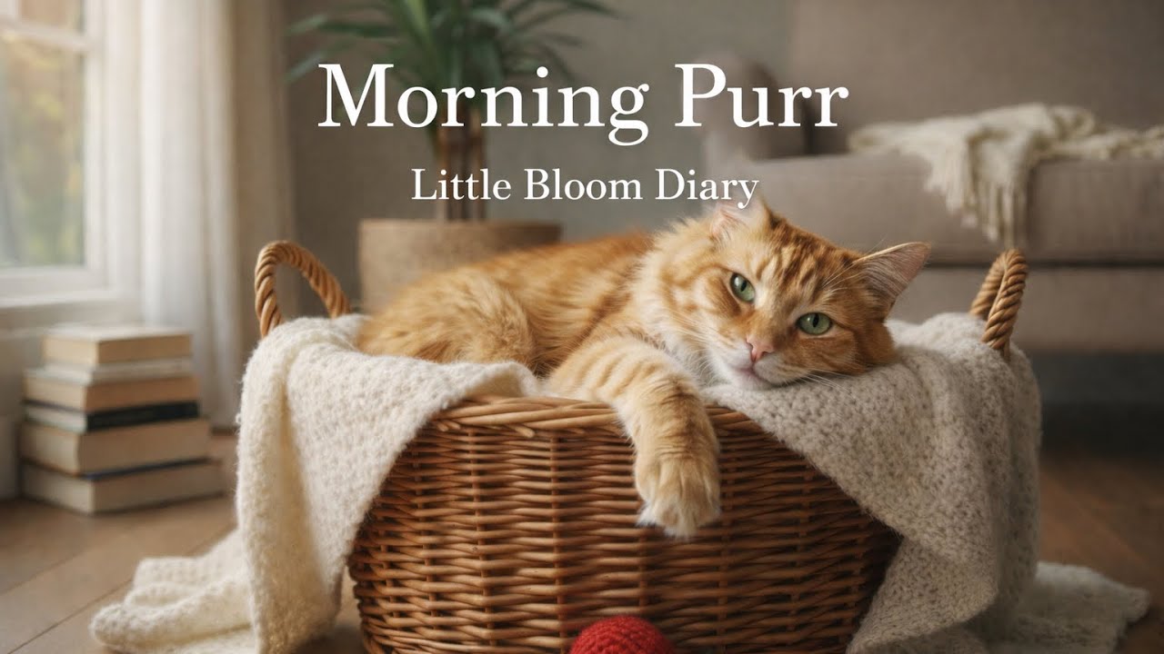 Little Bloom Diary - Morning Purr | Extended Version ดนตรีสำหรับแมวCalming Music for Lonely Cats 