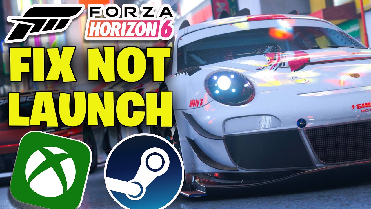 Forza Horizon 6 вылетает/не запускается/вылет на рабочий стол/зависает/черный экран на ПК (Steam/...