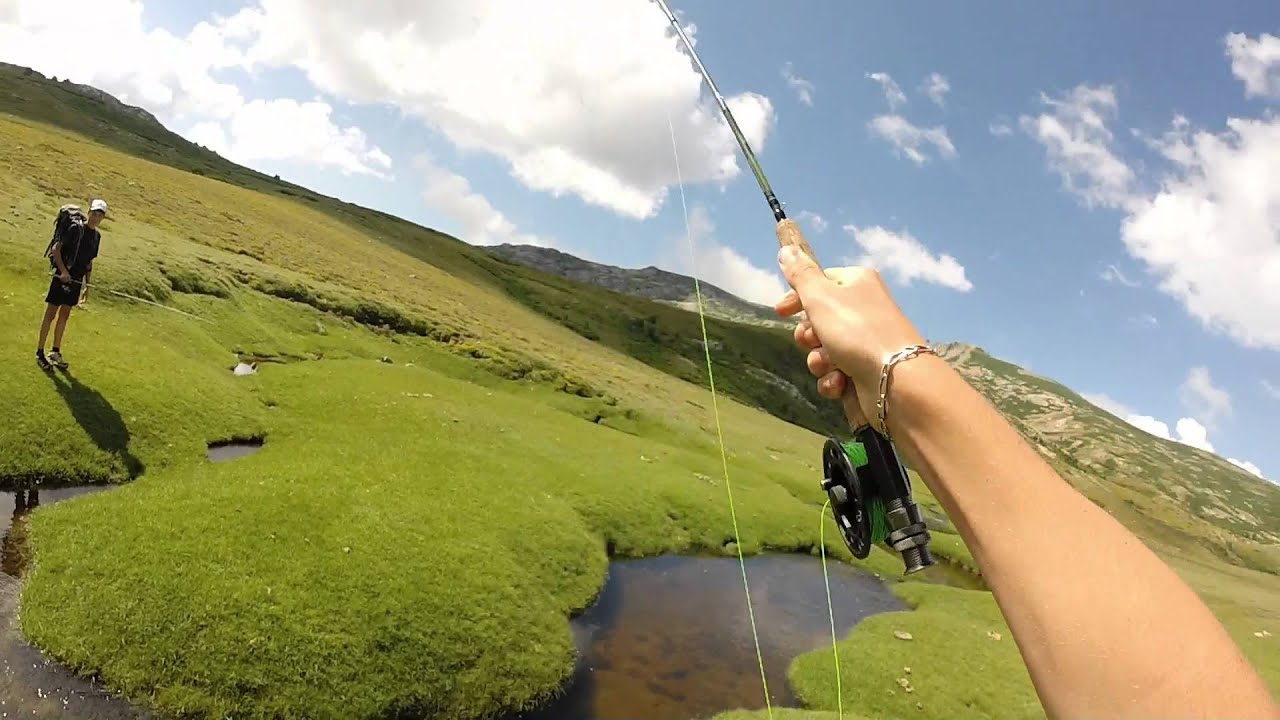 Pêche de la truite à la mouche en Corse