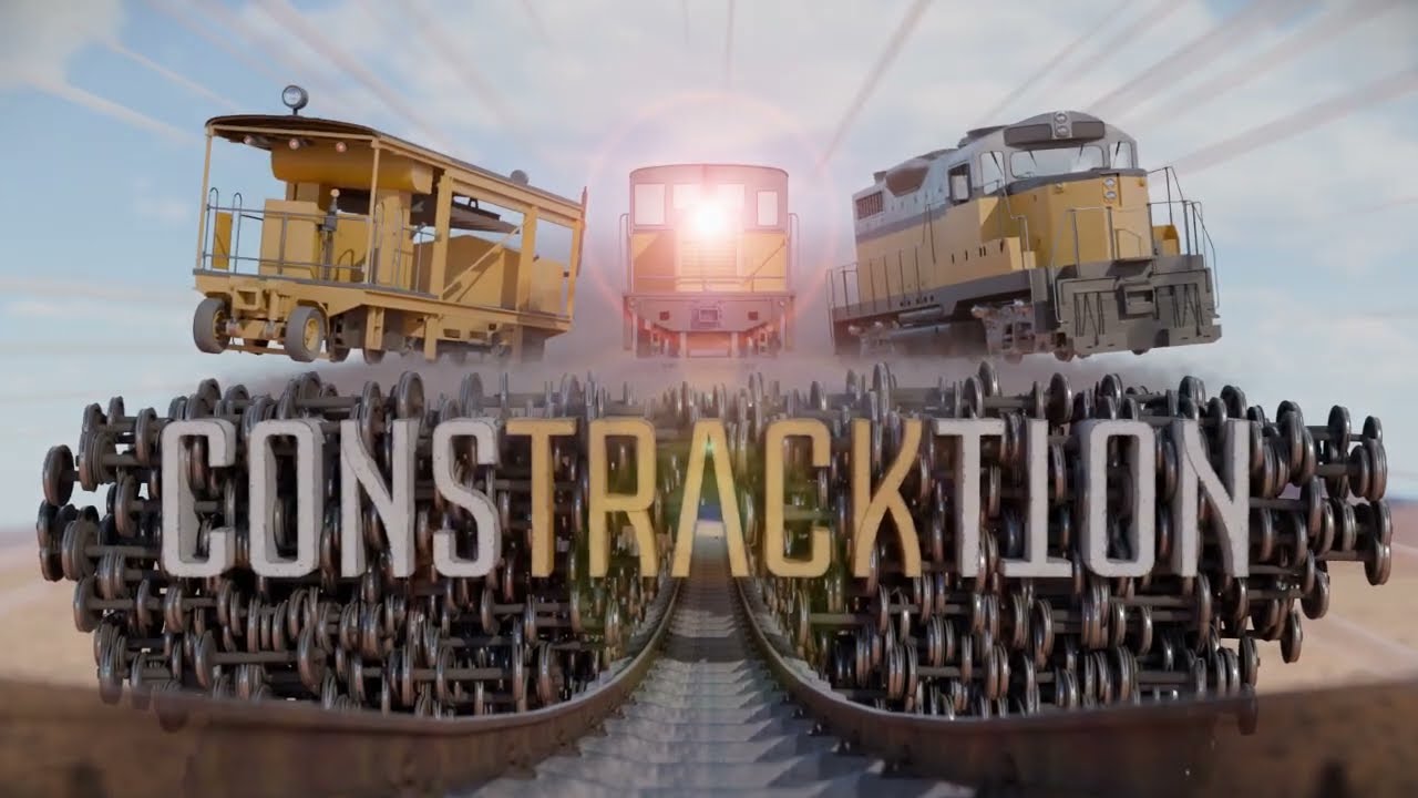A new railroad track building game [Constracktion trailer]