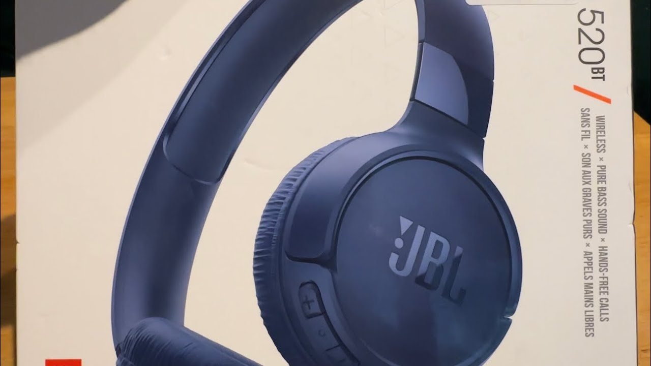 Розпаковка, обзор, настройка навушників JBL Tune 520BT Blue
