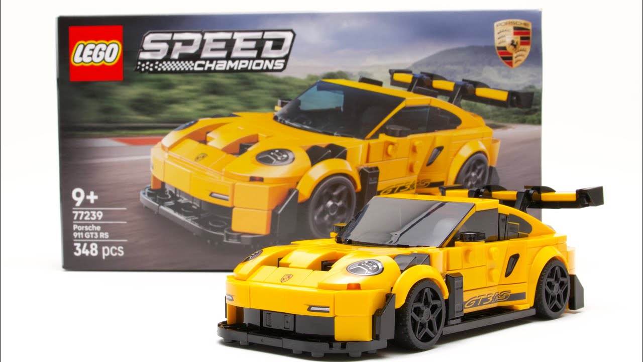 LEGO Speed Champions Porsche 911 GT3 RS 77239 - Build