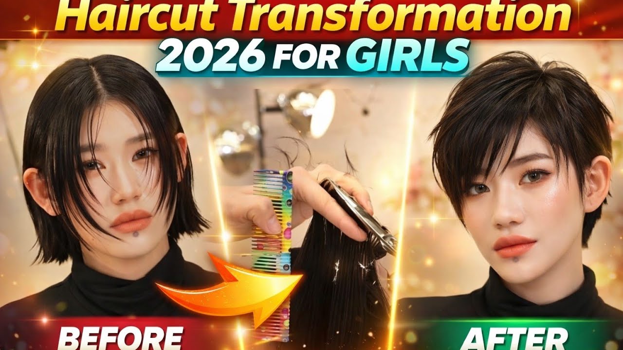 Viral haircut for girls | The PERFECT Trending Haircut For 2026 