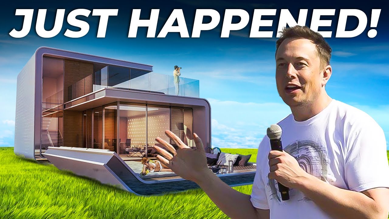 Elon Musk REVEALED Tesla&rsquo;s CHEAPEST Home
