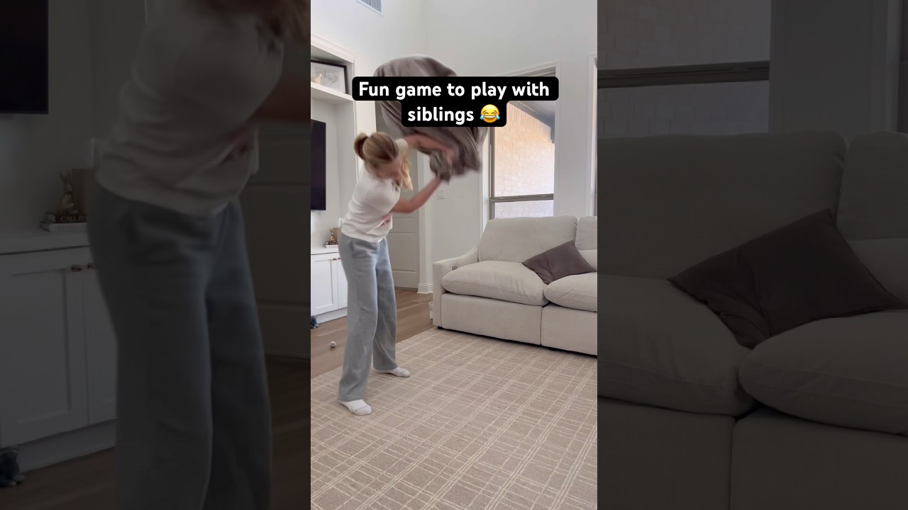 Fun game to play with siblings😂