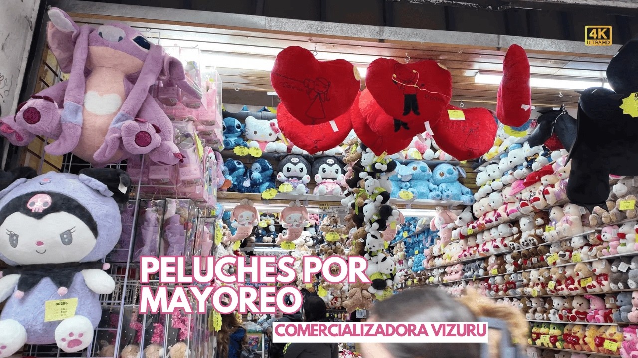 Un paraíso de peluches en CDMX  | Comercializadora Vizuru
