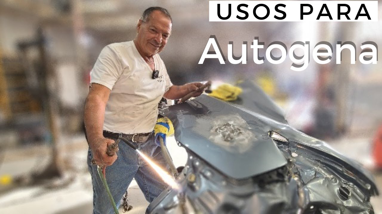 Usos de soldadura Autogena. Como cortar, soldar y enderezar.
