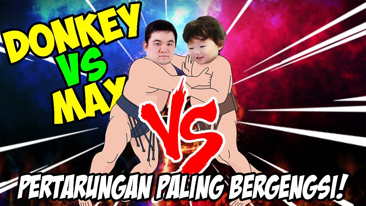 MAX MENANTANG DONKEY GULAT?! | Donkey BAR BAR