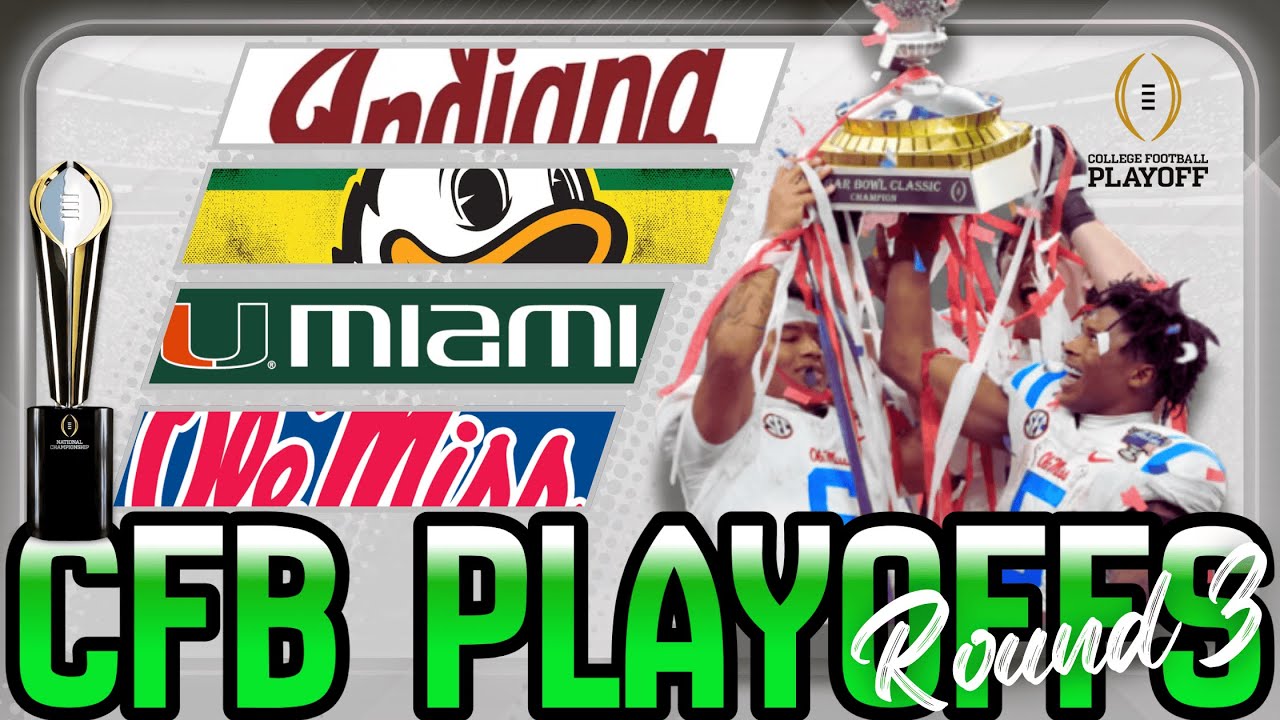CFB Playoff Semifinal Picks & Predictions | Miami vs Ole Miss, Oregon vs Indiana | Best Bets