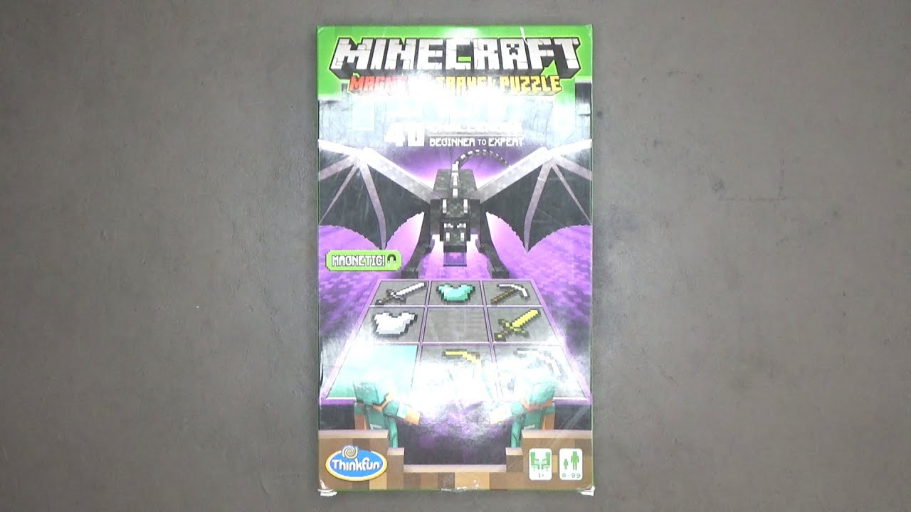 How To Play Minecraft Magnetic Travel Puzzle