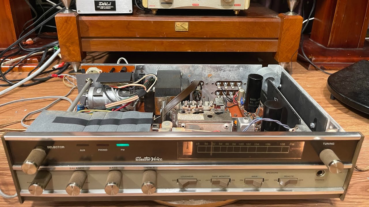 Duy nhất có 102 tại VN_Ampli Mỹ 🇺🇸Electrovoice EV1281 Vintage_4 sò nhôm BENDIK❌ĐÃ BÁN❌