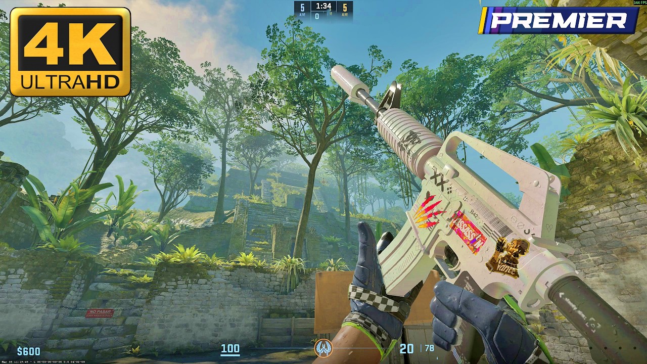 Counter Strike 2 | Ancient  | Full 4K Gameplay | Premier