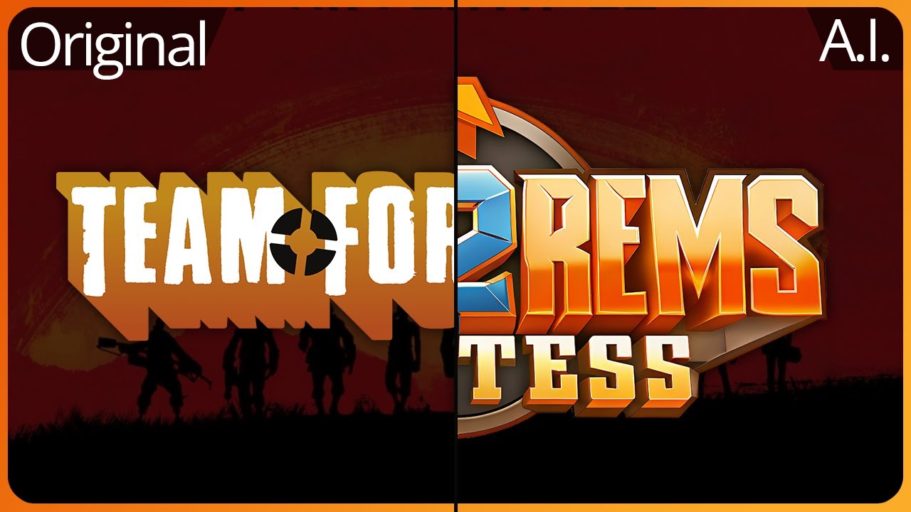 Team Fortress 2 - Playing With Danger but it's continued by an AI