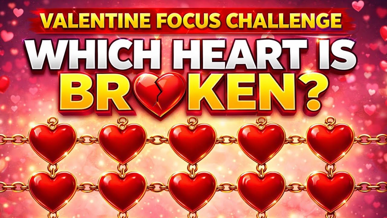 Valentine Focus Challenge: One Heart Is Not Like the Others!