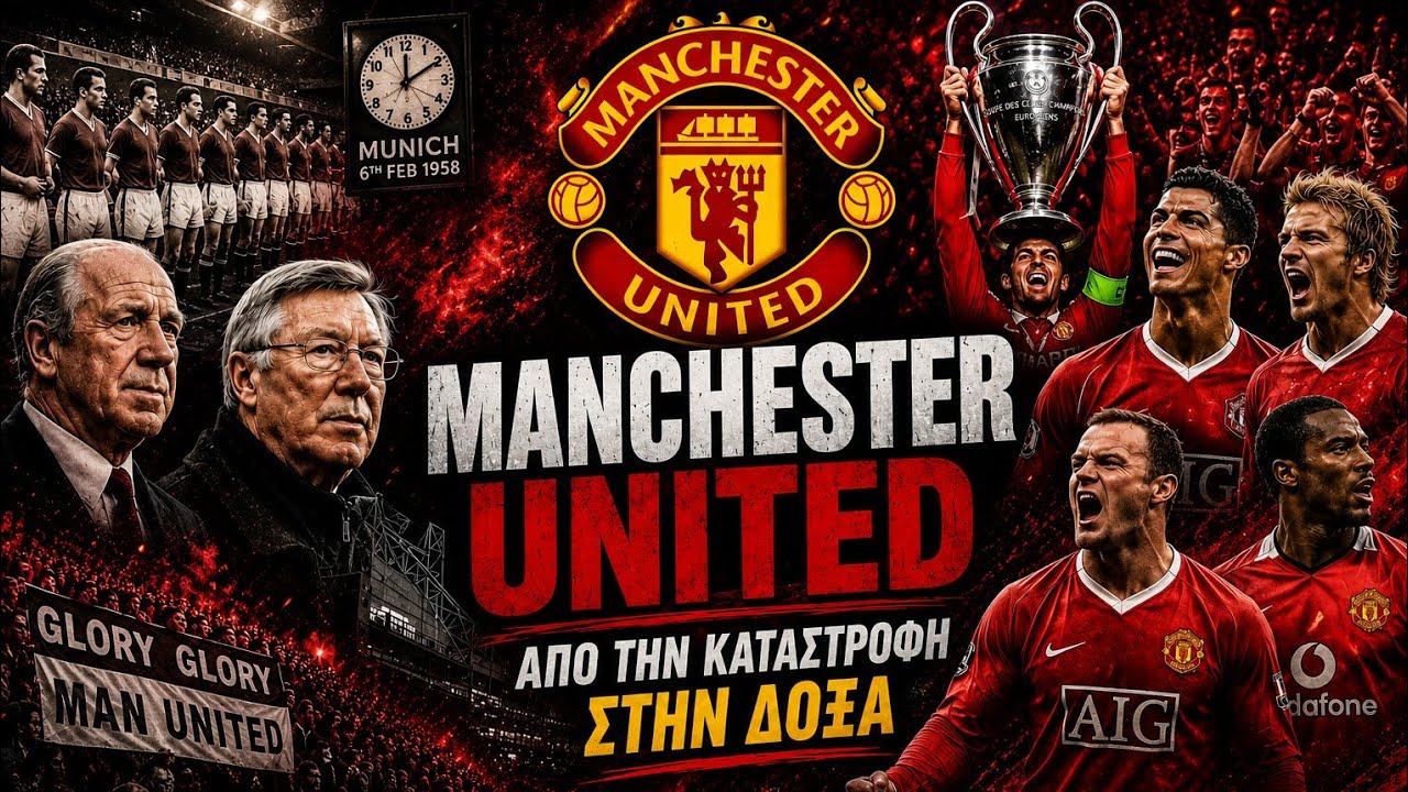 Manchester United : Από την καταστροφή στην δόξα