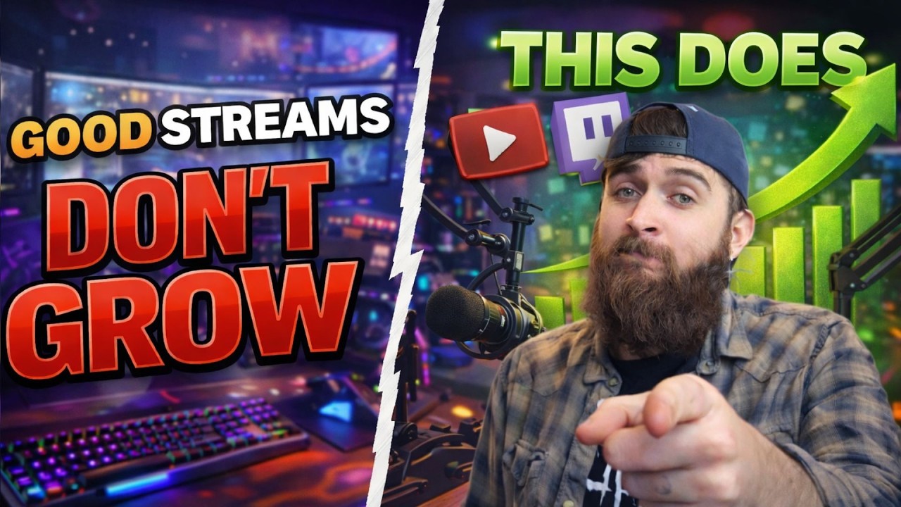 Good Streams Don’t Grow Channels (Here’s Why)