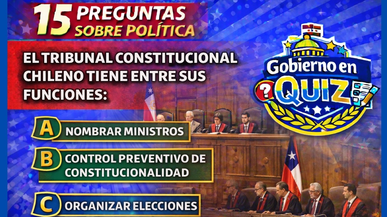 Demuestra que sabes más que el promedio: 15 preguntas difíciles de política 📚😳