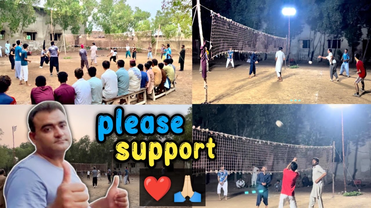 Gaon Mein Volleyball Tournament 🏟️ || Sports Activity  || House update 