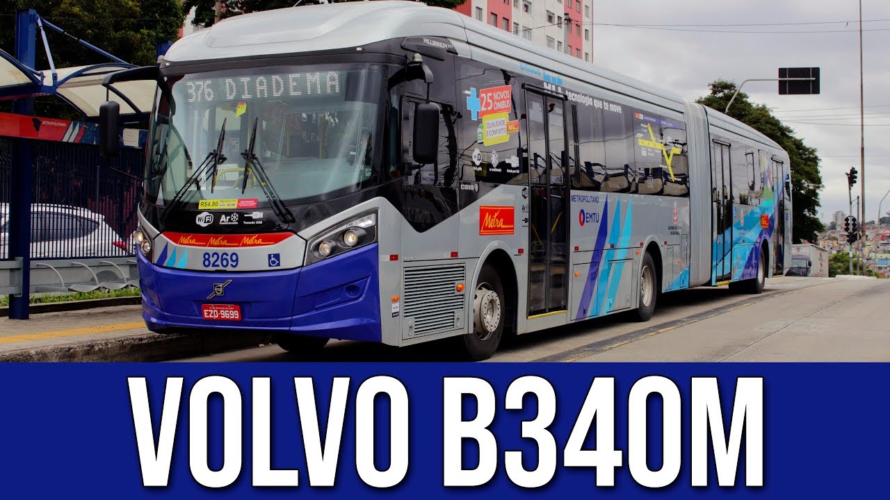 Novos Articulados Volvo B340M da Metra Transportes - Eu Fui Conferir #101