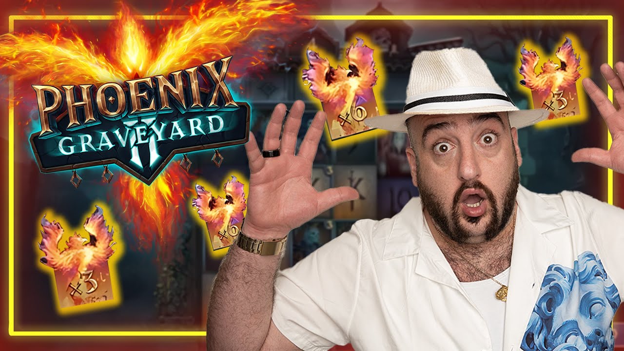 MAX WIN: 25,000x!!! Phoenix Graveyard 2 by ELK Studios - NEW SLOT!