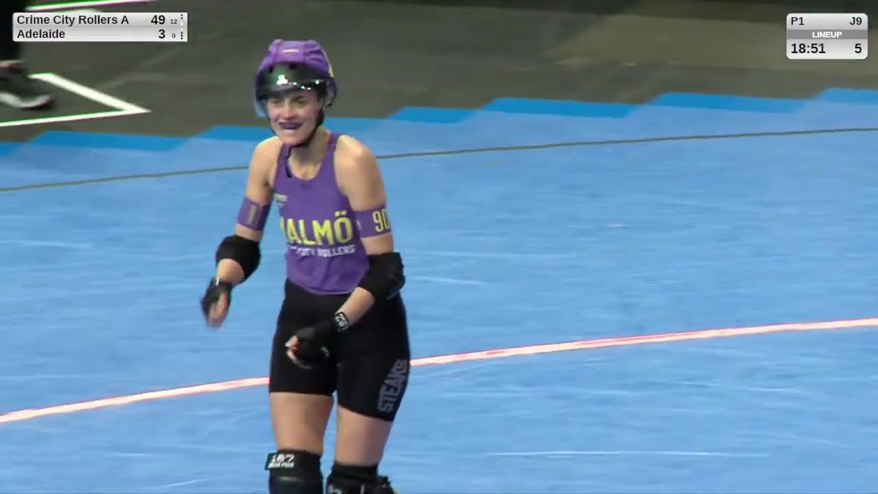 Game 3: Crime City vs Adelaide [2024 WFTDA Global Championships]
