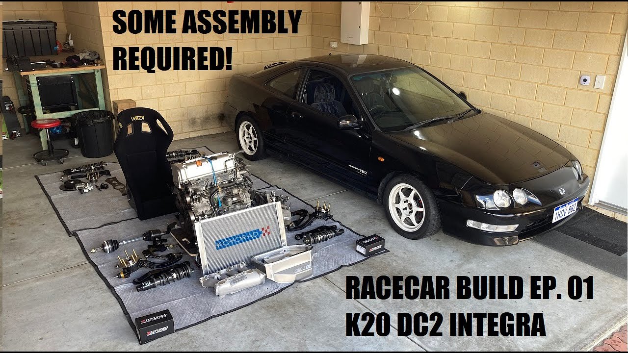 K20 DC2 Integra Racecar Build Ep. 01 - Intro & Plans