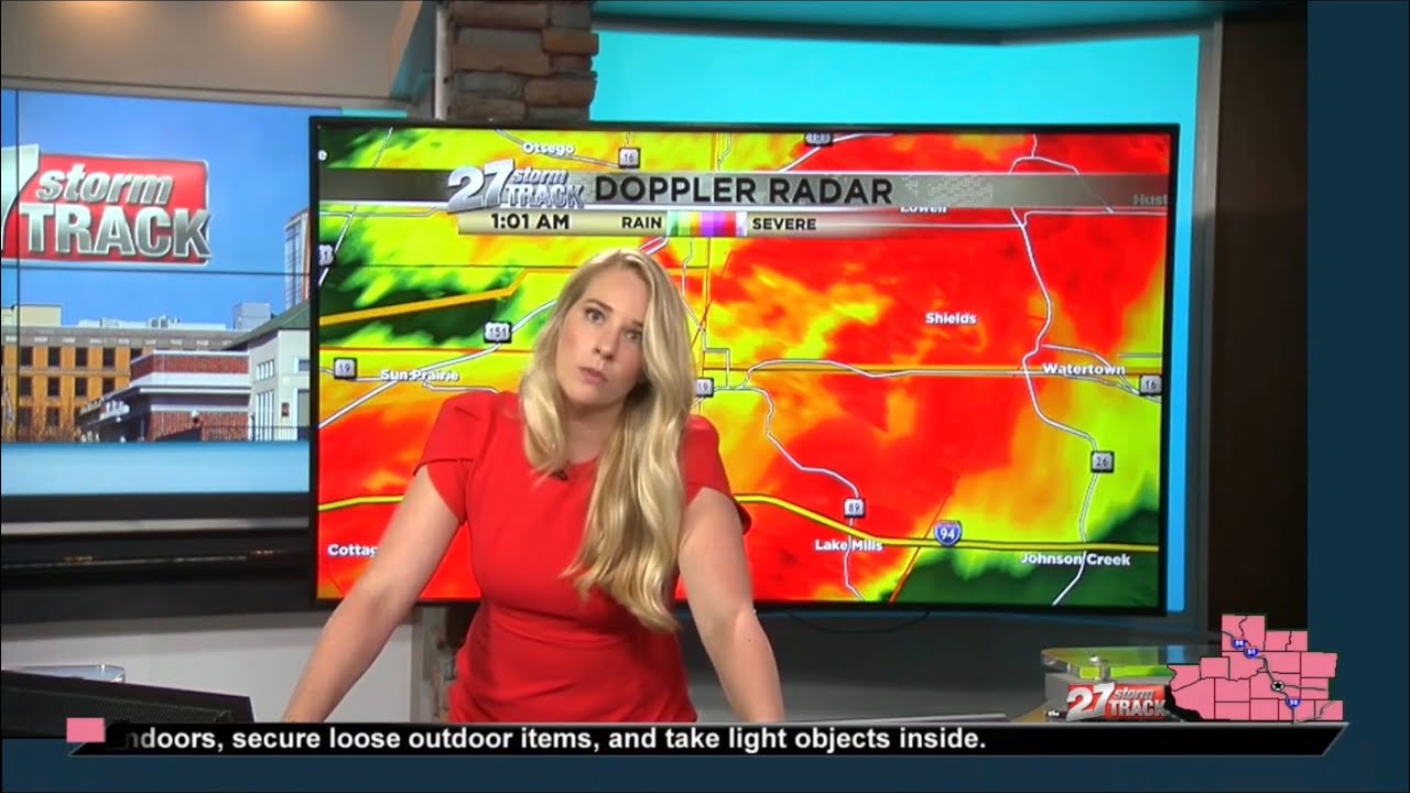 7/29/2021 WKOW Madison - 12am Wisconsin Tornado Coverage