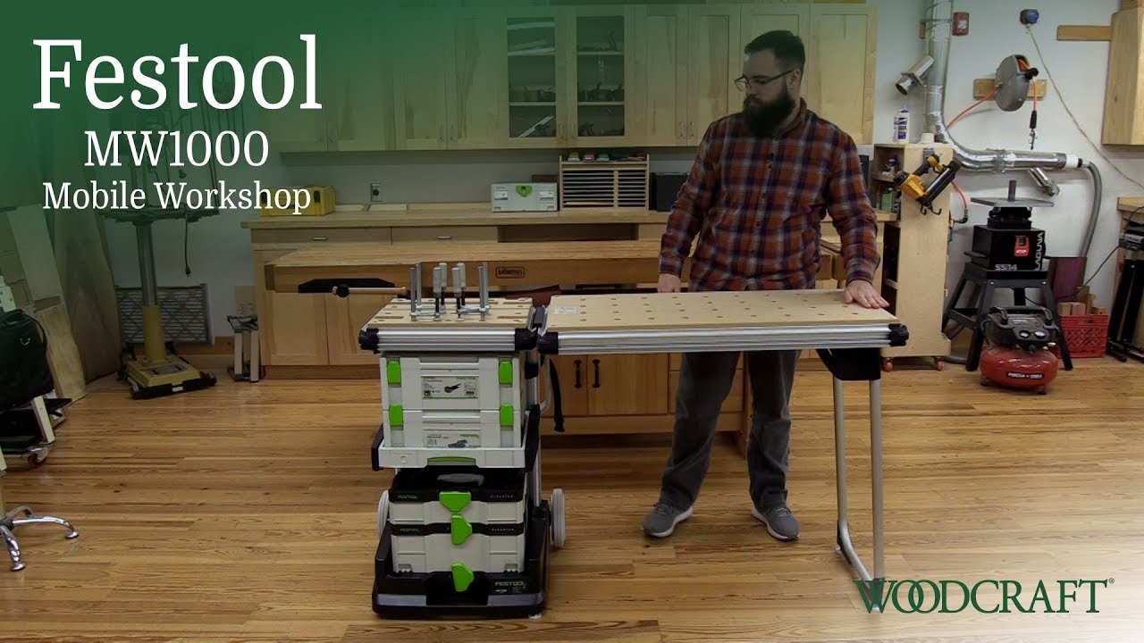 Мобильная мастерская Festool MW1000 — обзор продукта