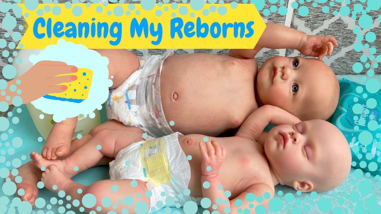 Beautiful Reborn Dolls That Look Like Real Babies! Giving My Reborn Dolls A Deep Clean.