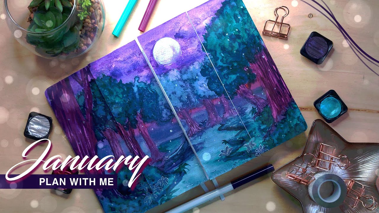 January 2023 🌕 Bullet Journal Setup || Plan With Me || Monthly Bujo