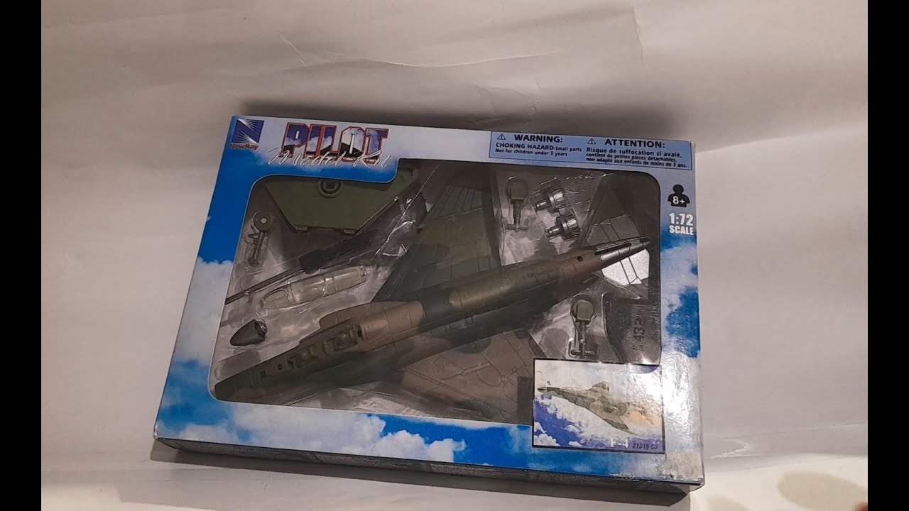 CONSEGUI EL AVION F4 PHANTOM II- PILOT NEWRAY