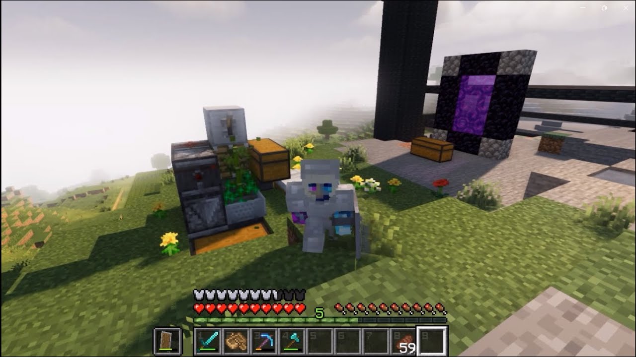 Ep12 Hacemos una granja de madera!!