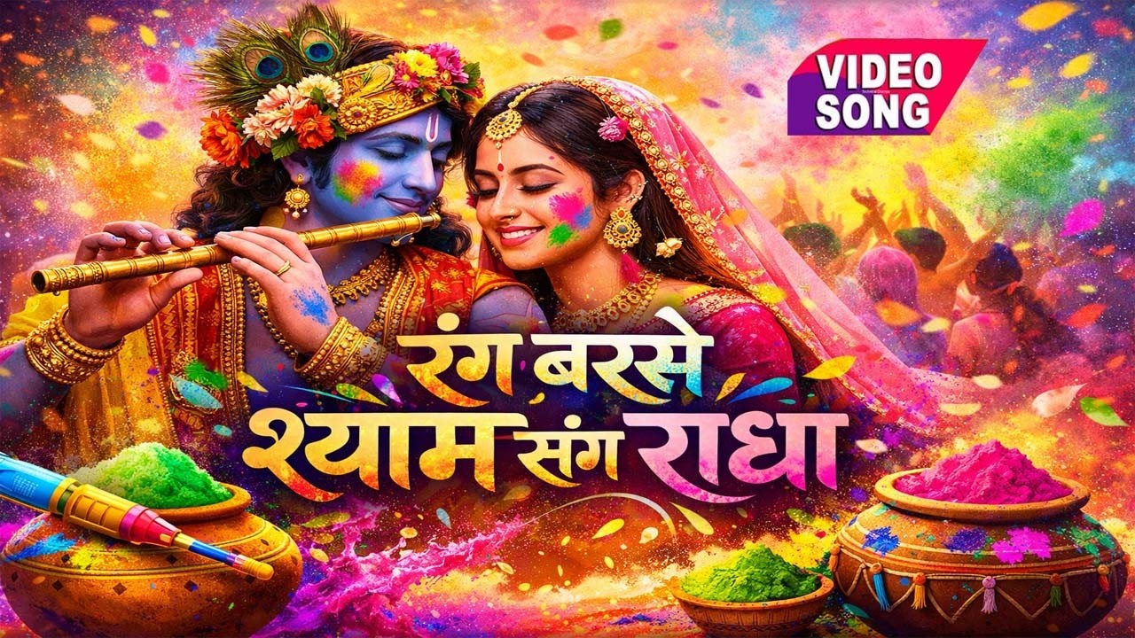 रंग बरसे श्याम संग राधा | Rang Barse Shyam Sang Radha - Holi Special Bhajan 2026
