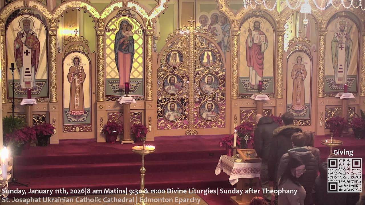 Sunday, January 11th, 2026|8 am Matins| 9:30 & 11:00 Divine Liturgies| Sunday after Theophany